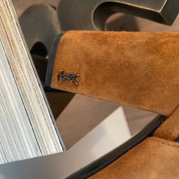 Yves Saint Laurent YSL Block Heel Sandal - Picture 4 of 7